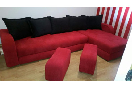 Monza canapea 3 locuri cu insula